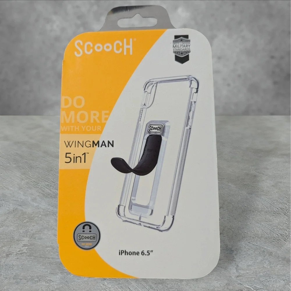 Scooch Wingman Case For Apple iPhone 6.5 (XS Max) - Clear See Description A5‎